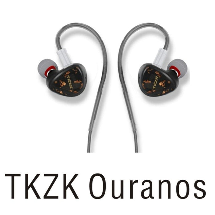 TKZK Ouranos IEMs with 10mm CNT Dynamic Driver & Carbon Fiber Face Covers