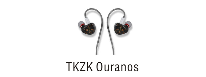 TKZK Ouranos IEMs with 10mm CNT Dynamic Driver & Carbon Fiber Face Covers