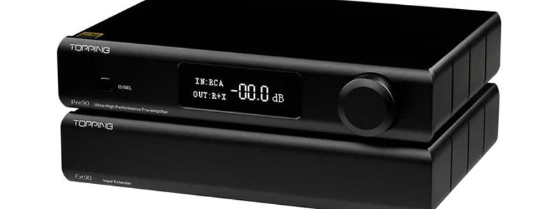 Topping Announced Pre90 Pre-AMP and Ext90 Input Extender