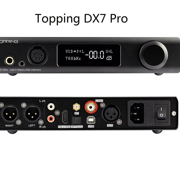 Topping DX7 Pro Upgade DAC Amplifier with Bluetooth Released | Hifigo