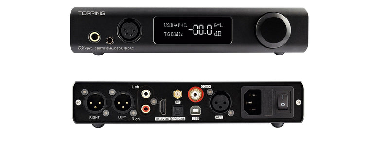 Topping DX7 Pro Upgrade DAC Chip 1 ES9038pro and Bluetooth 5.0 Released Now