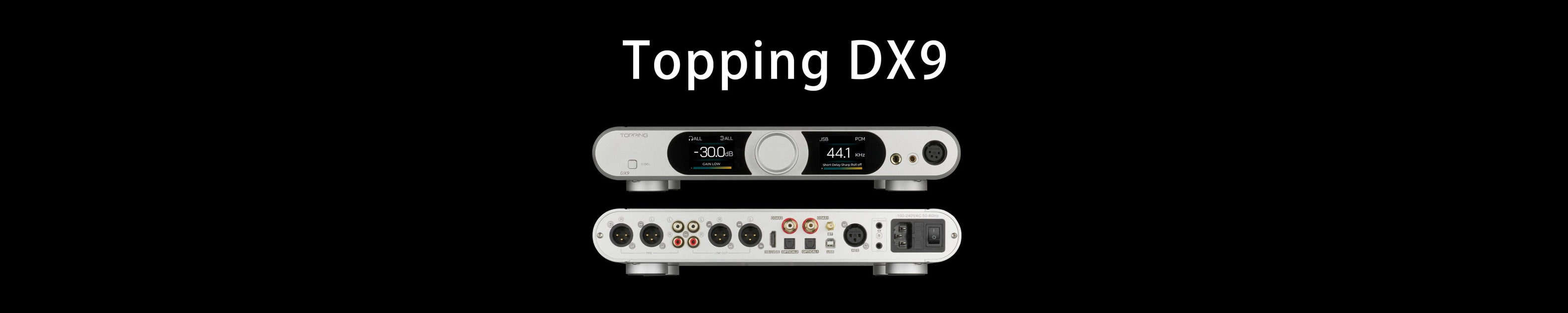 Topping DX9 15th Anniversary Flagship Desktop DAC/AMP — HiFiGo