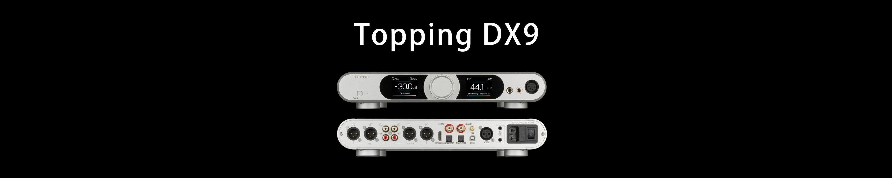 Topping DX9 15th Anniversary Flagship Desktop DAC/AMP — HiFiGo