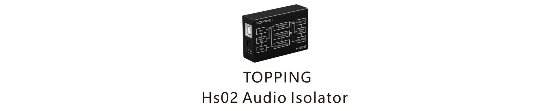 TOPPING HS02 - Dual USB-Audio-Isolator und Geräuschfilter 32