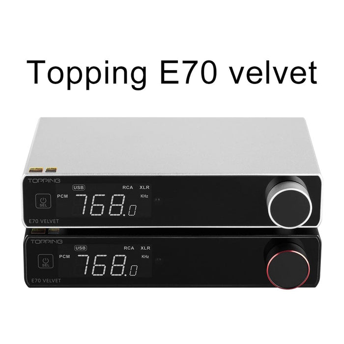 Topping Introduces E70 Velvet Flagship Desktop DAC With AK4499EX+AK4191 Premium DAC Chips