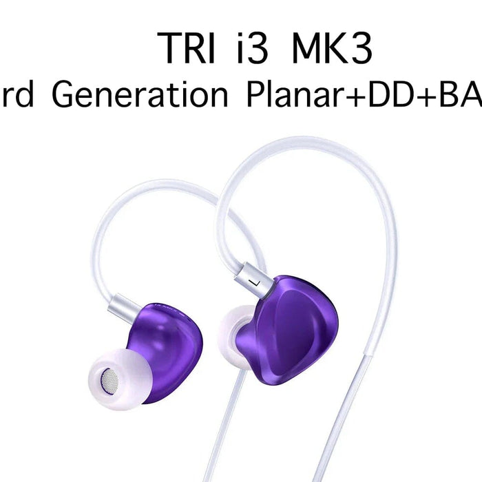 TRI i3 MK3 3rd Generation Planar+DD+BA Hybrid IEMs