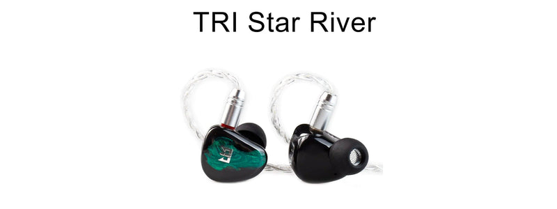 TRI Star River Latest Dual Dynamic Driver IEMs