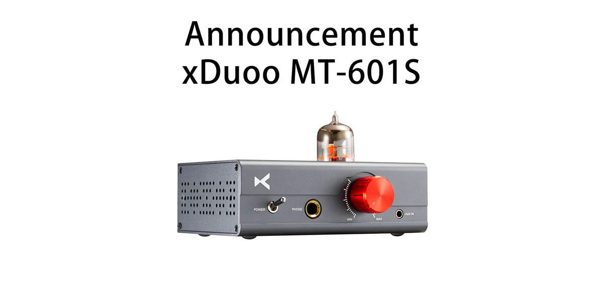 XDuoo MT-601S Röhren-Verstärker - Hybrid Kopfhörerverstärker Mit 12AU7 Röhre