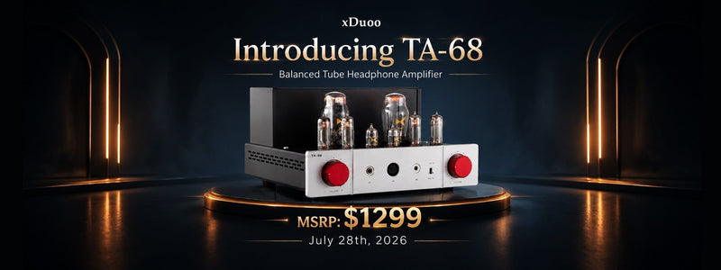 xDuoo Launches TA-68: Flagship Fully Balanced Tube Headphone Amplifier