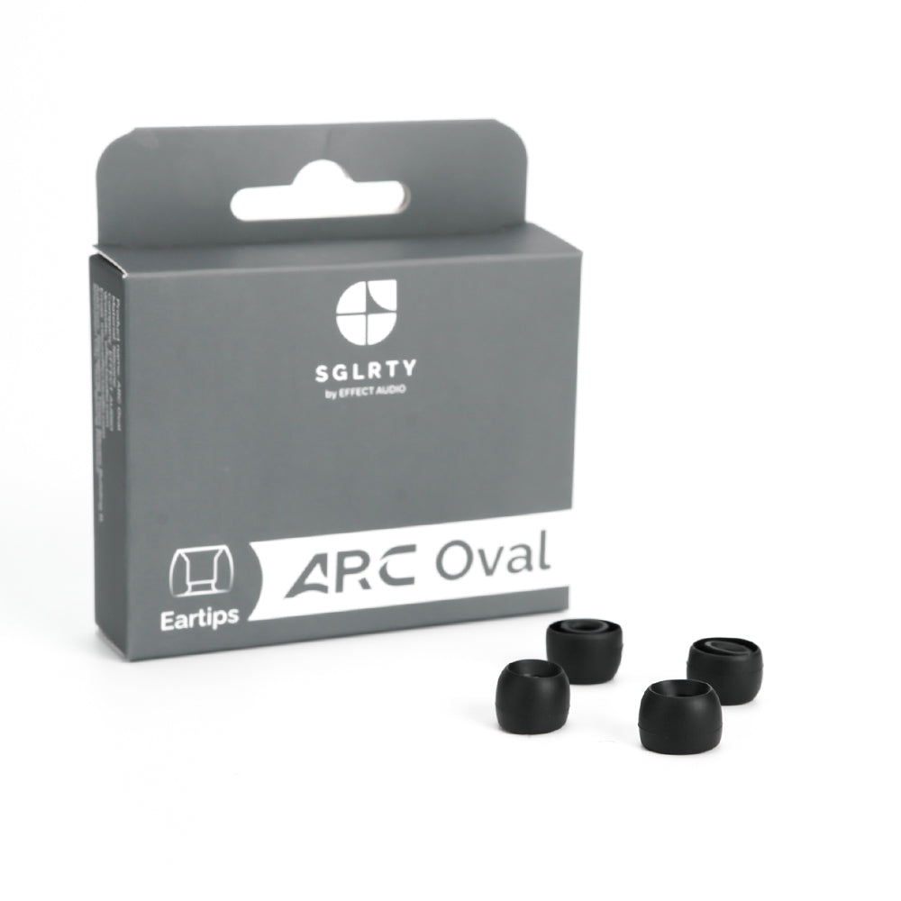 Effect Audio SGLRTY Arc Oval Eartips for 4-4.5mm Nozzle