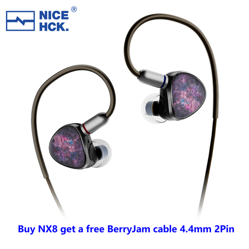 NiceHCK NX8 1DD+6BA+1PZT In-Ear Earphone