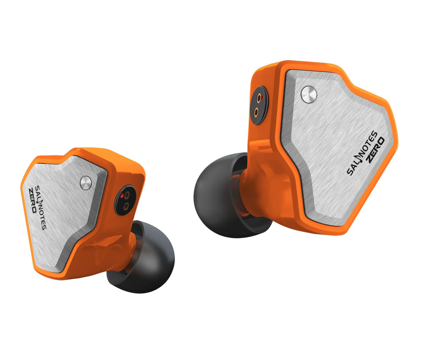 7Hz Salnotes Zero HiFi 10mm Dynamic Driver In-Ear Earphone HiFiGo Orange no Mic 