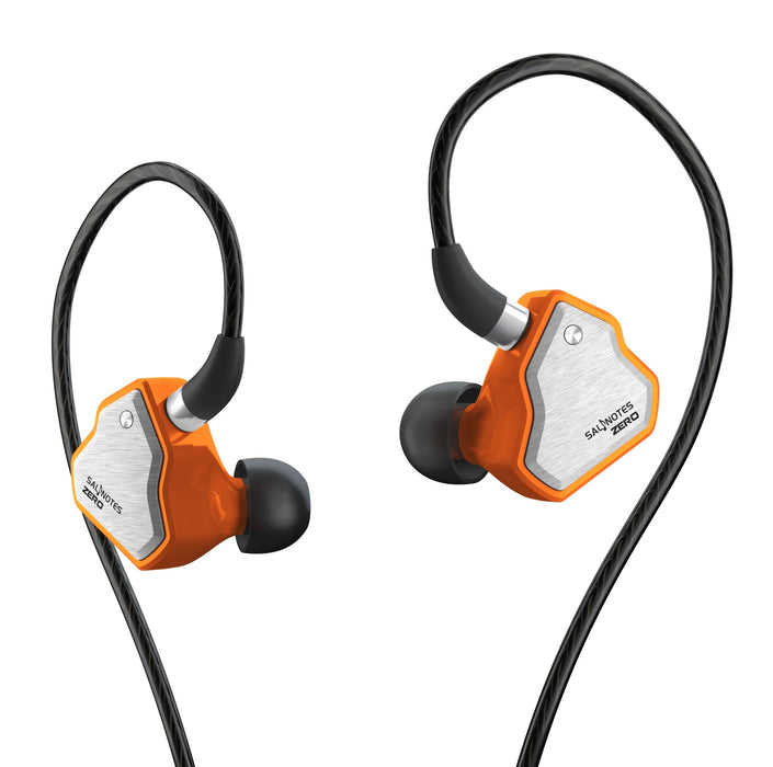 7Hz Salnotes Zero HiFi 10mm Dynamic Driver In-Ear Earphone HiFiGo Orangewith Mic-TypeC 