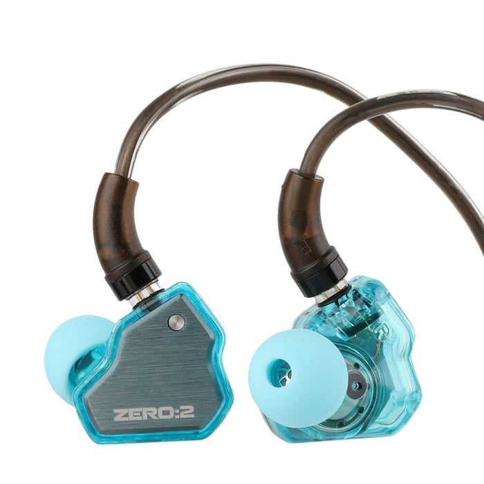 7Hz x Crinacle Zero: 2 Updated 10mm Dynamic Driver In-Ear Earphones HiFiGo 