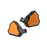 7Hz x Crinacle Zero: 2 Updated 10mm Dynamic Driver In-Ear Earphones HiFiGo Orange No Mic 