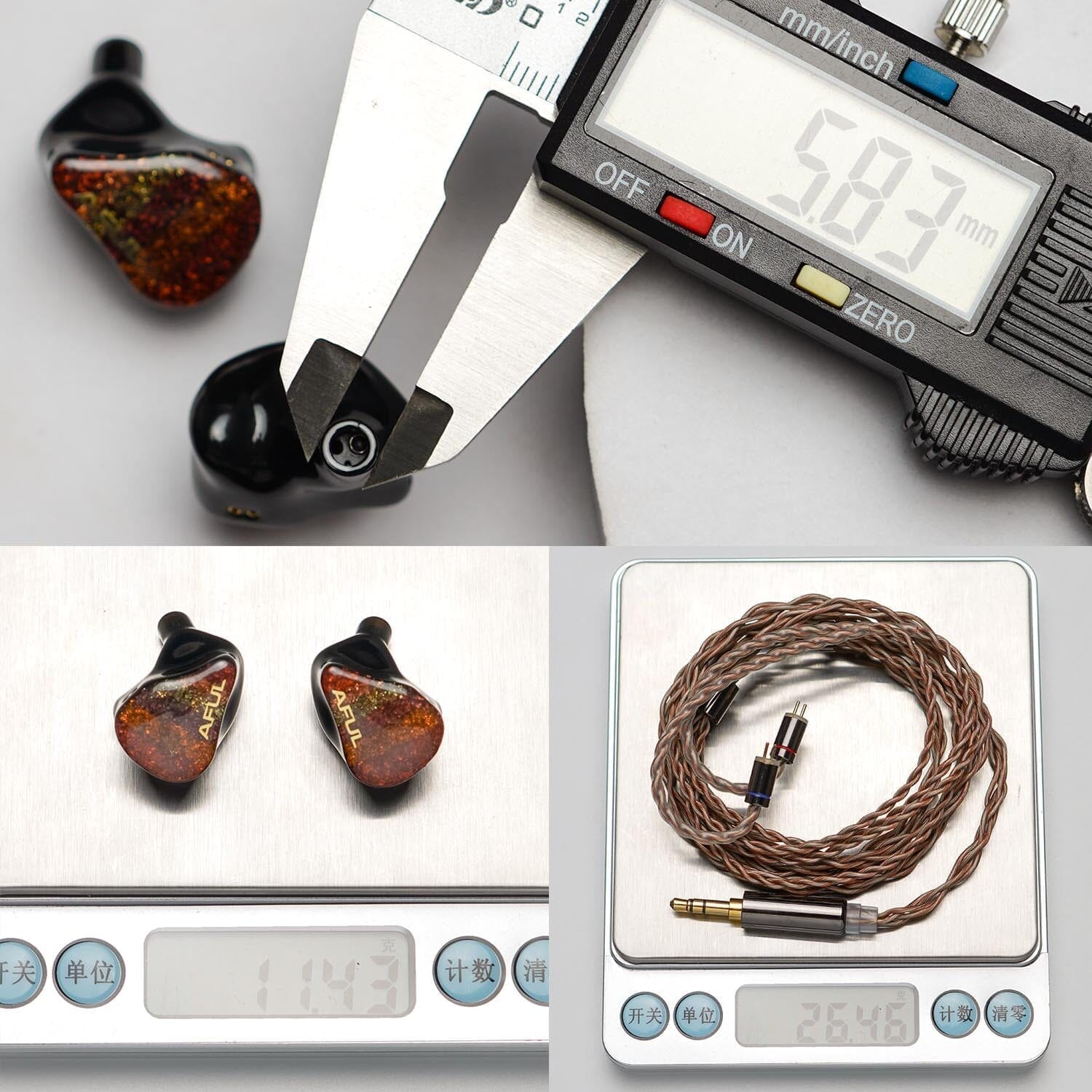 AFUL Performer8 / Performer 8 1DD+7BA Hybrid IEMs Earphone HiFiGo 