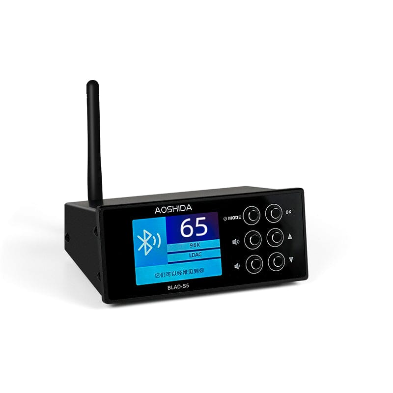 AOSHIDA BLAD-S5 ES9038 Bluetooth/FM Audio Receiver Converter HiFiGo 