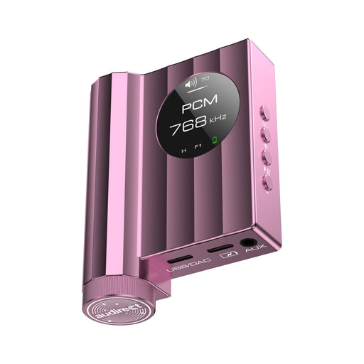 AUDIRECT Team 1 MegaSafe Version ES9281AC PRO Magnetic Portable DAC/AMP HiFiGo Team 1 MegaSafe Version-Pink 