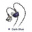 BGVP DMA 1DD + 2BA + 2BCD Hybrid Bone Conduction In-Ear Earphone HiFiGo DMA- Dark Blue 