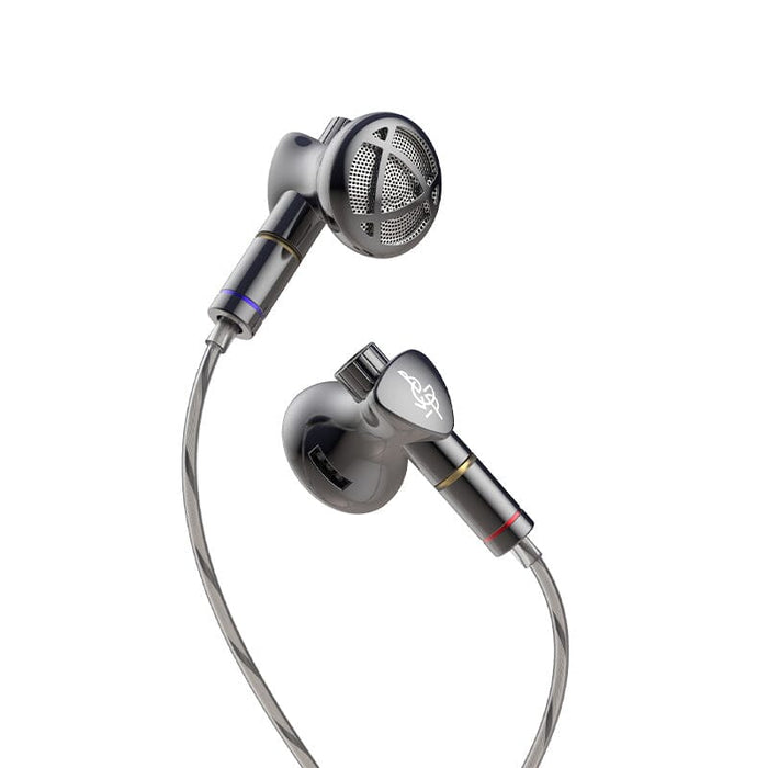 BGVP DX7 Flagship Tunable Flat Head Earbuds HiFiGo DX7-Gray 