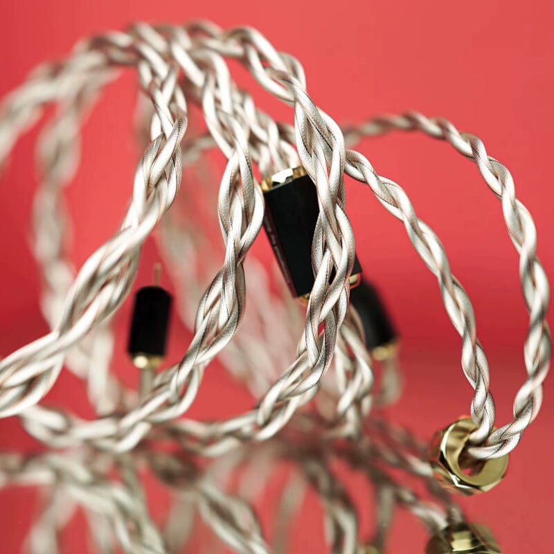 BGVP Gold Rose 0.78 4.4mm HiFi Earphone Cable HiFiGo 