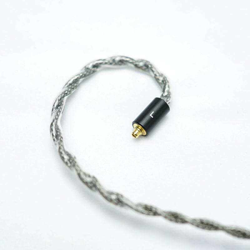 BGVP Gray Rose 5N Single Crystal Copper Silver-Plated Shielded Cable HiFiGo 