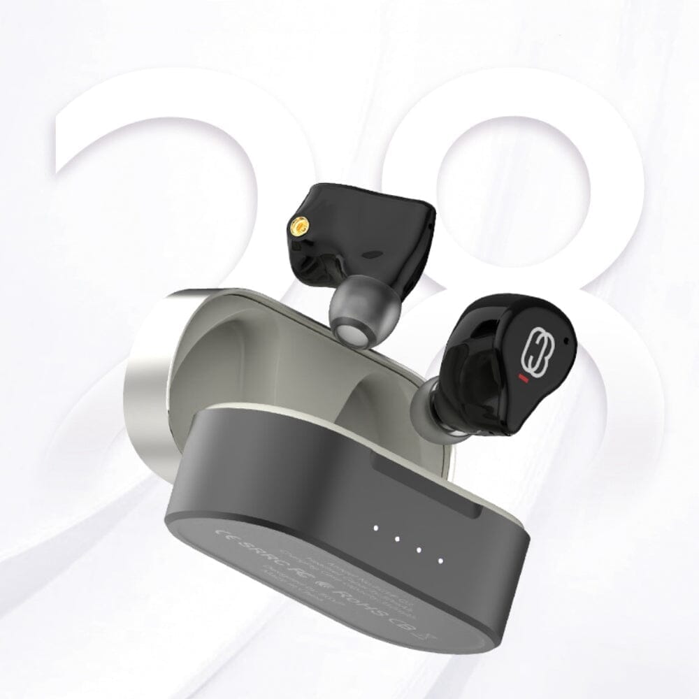 BGVP Q3 1 BA + 1 DD Hybrid TWS Bluetooth 5.3 In-Ear IEMs HiFiGo 