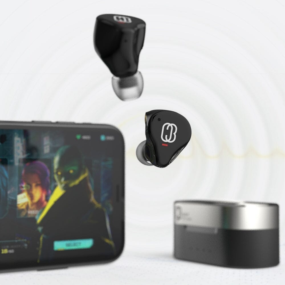 BGVP Q3 1 BA + 1 DD Hybrid TWS Bluetooth 5.3 In-Ear IEMs HiFiGo 