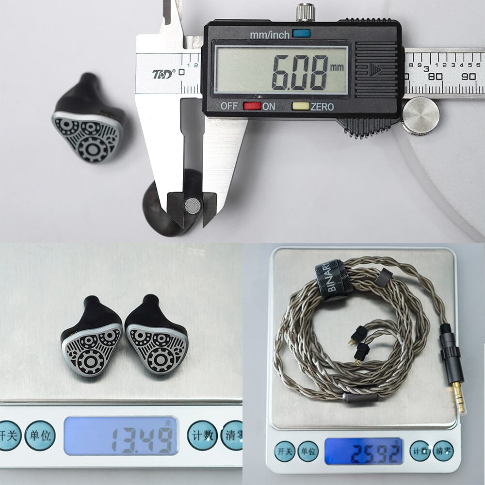 Binary Dynaquattro 4 Dynamic Driver IEMs HiFiGo 