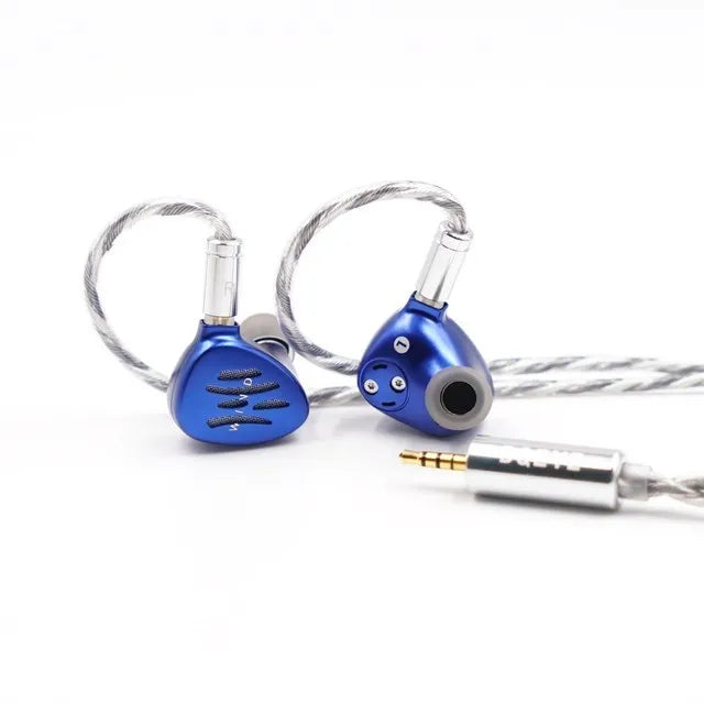 BQEYZ Weather Series WIND Bone Conduction Hybrid Dynamic Driver In-Ear Monitor HiFiGo Wind - Blue 2.5mm 