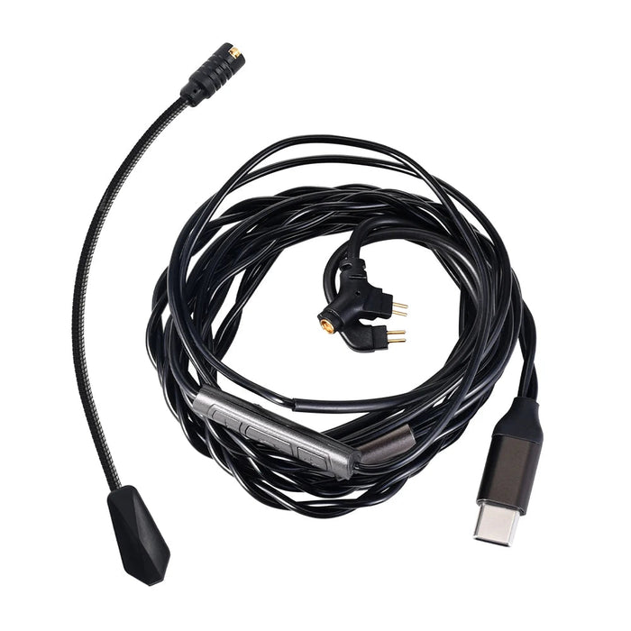 CELEST Ruyi Pro High Quality Oxygen-Free Copper Cable with Detachable Boom Mic HiFiGo Ruyi Pro Pro Version 0.78mm 