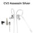 CVJ Assassin Silver 1BA+1DD+1Vibration Driver Unit In-Ear Monitors HiFiGo 