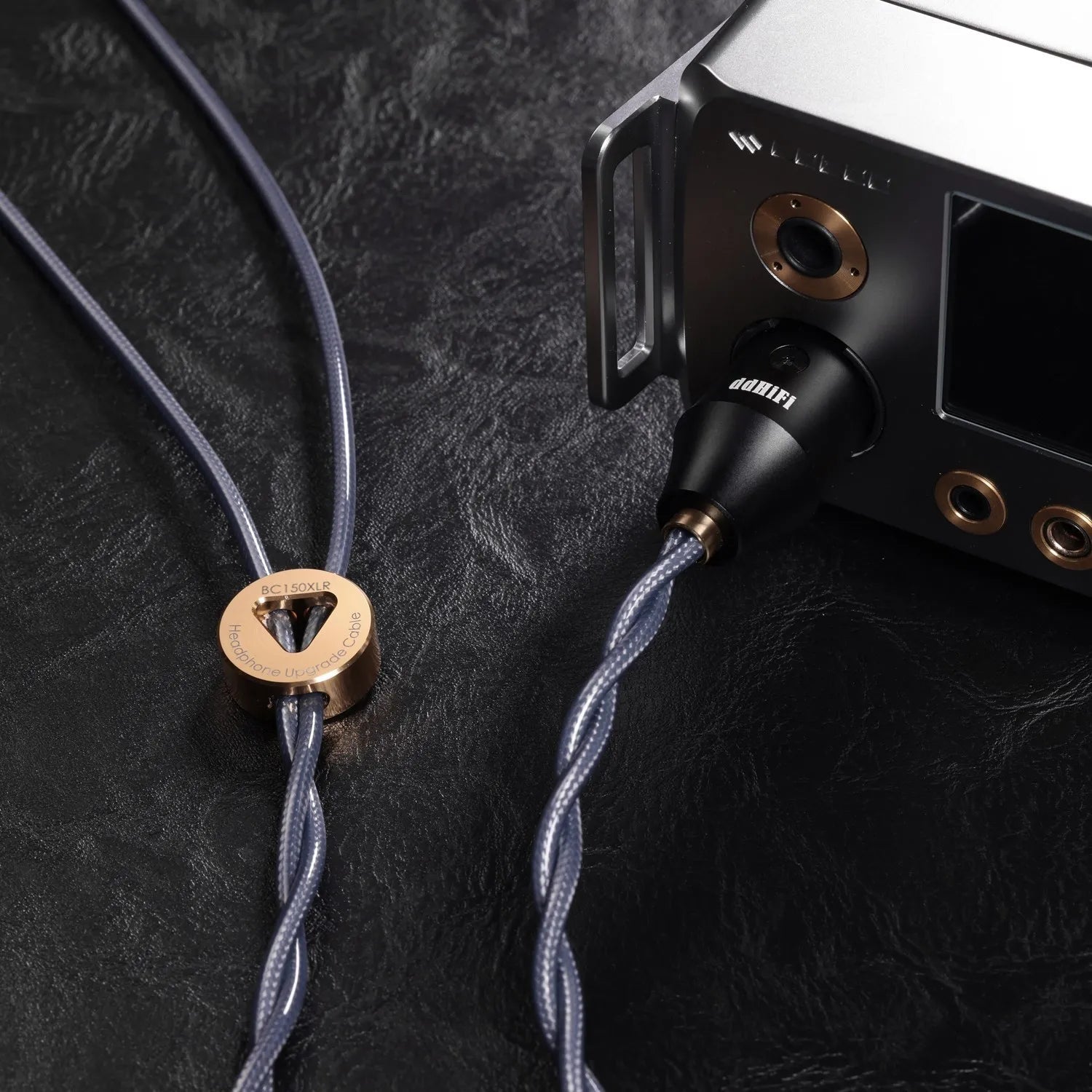 DD ddHiFi BC150BXLR Double Shield Balanced Silver Headphone Upgrade Cable HiFiGo 