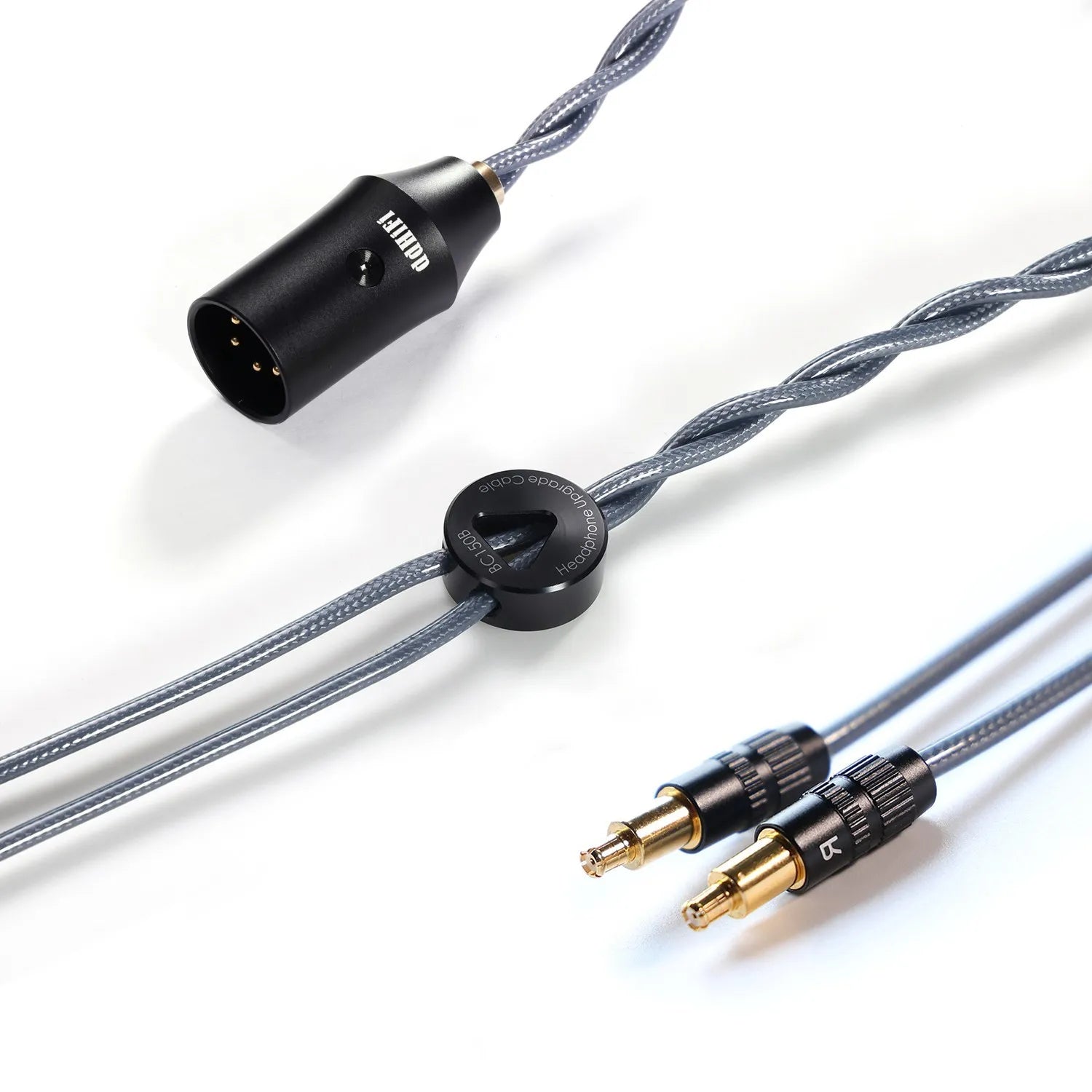 DD ddHiFi BC150BXLR Double Shield Balanced Silver Headphone Upgrade Cable HiFiGo 