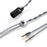 DD ddHiFi BC150BXLR Double Shield Balanced Silver Headphone Upgrade Cable HiFiGo Normal 3.5mm 145cm 