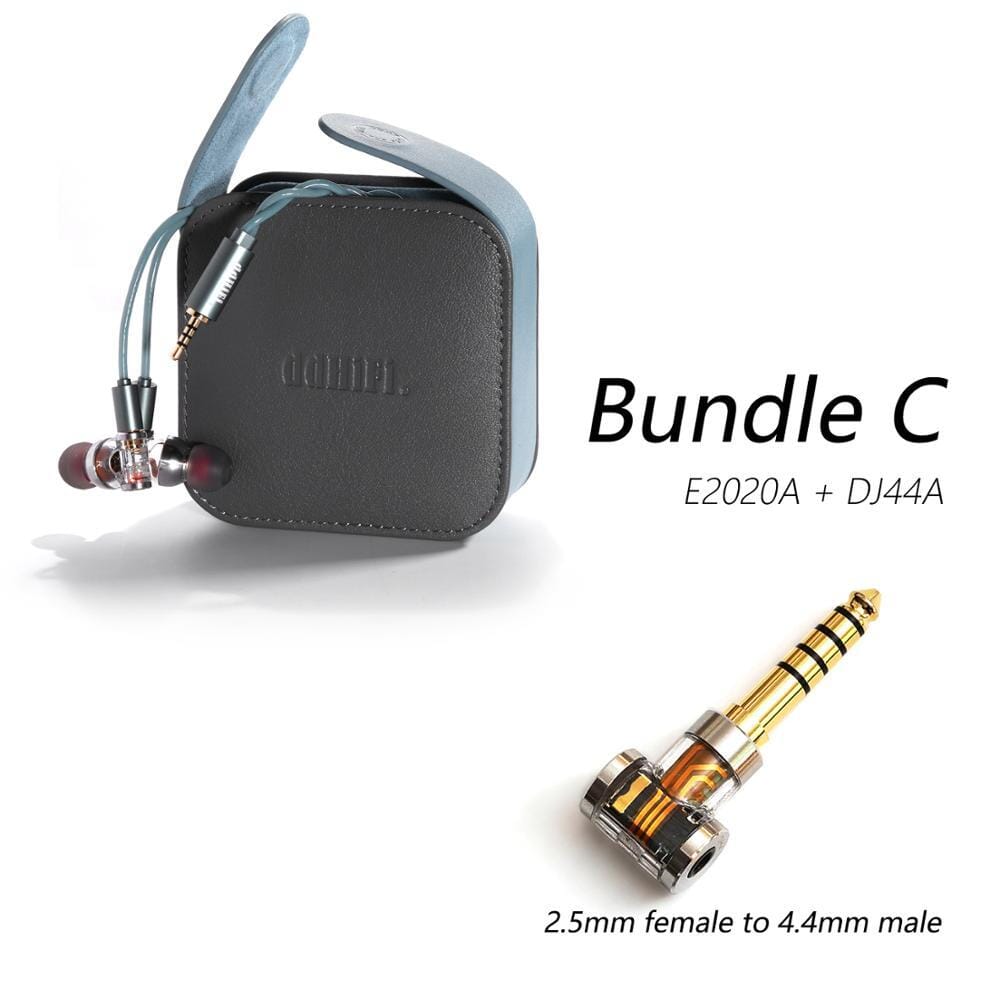 DD ddHiFi E2020A (Janus) Dual Sockets Dynamic In-Ear Monitors IEMs Earphone HiFiGo 