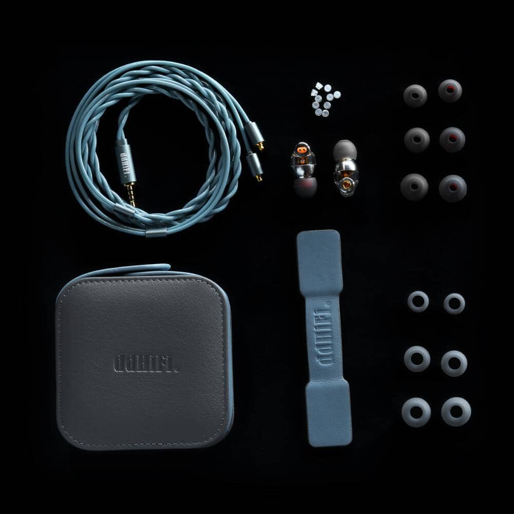 DD ddHiFi E2020A (Janus) Dual Sockets Dynamic In-Ear Monitors IEMs Earphone HiFiGo 