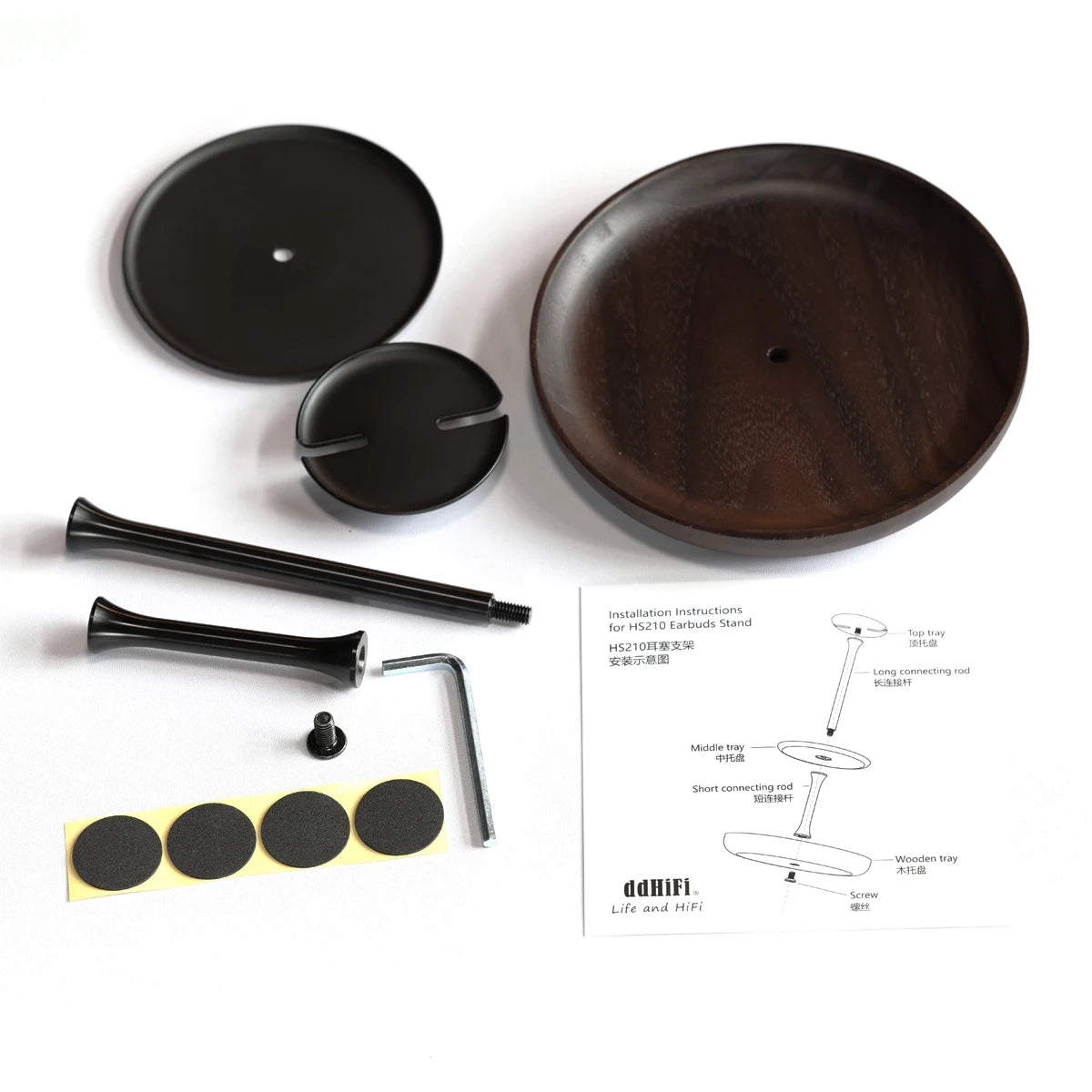 DD ddHiFi HS210 Earbuds Stand HiFiGo 