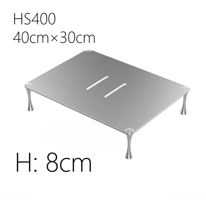 DD ddHiFi HS400 Desktop Rack for DAC Amplifier HiFiGo HS400-08 Silver 