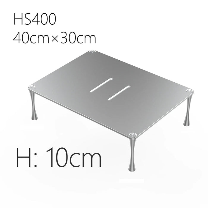DD ddHiFi HS400 Desktop Rack for DAC Amplifier HiFiGo HS400-10 Silver 