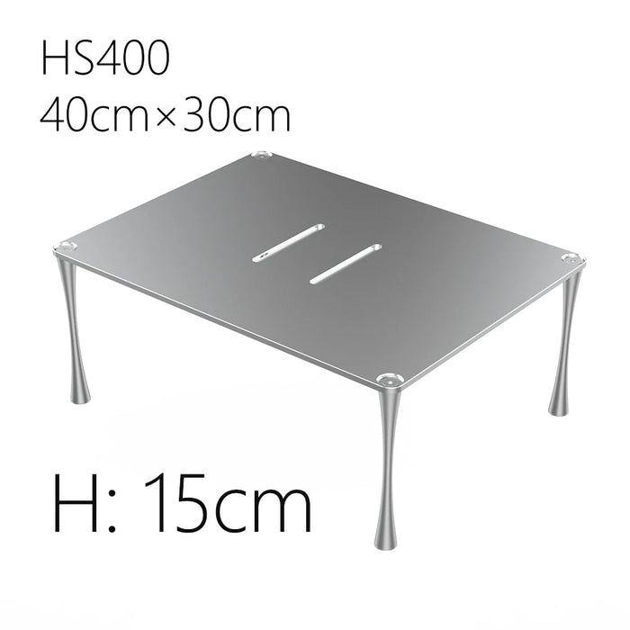 DD ddHiFi HS400 Desktop Rack for DAC Amplifier HiFiGo HS400-15 Silver 