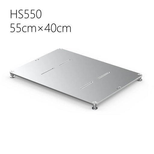 DD ddHiFi HS550 Desktop Rack for DAC Amplifier HiFiGo HS550-02 Silver 