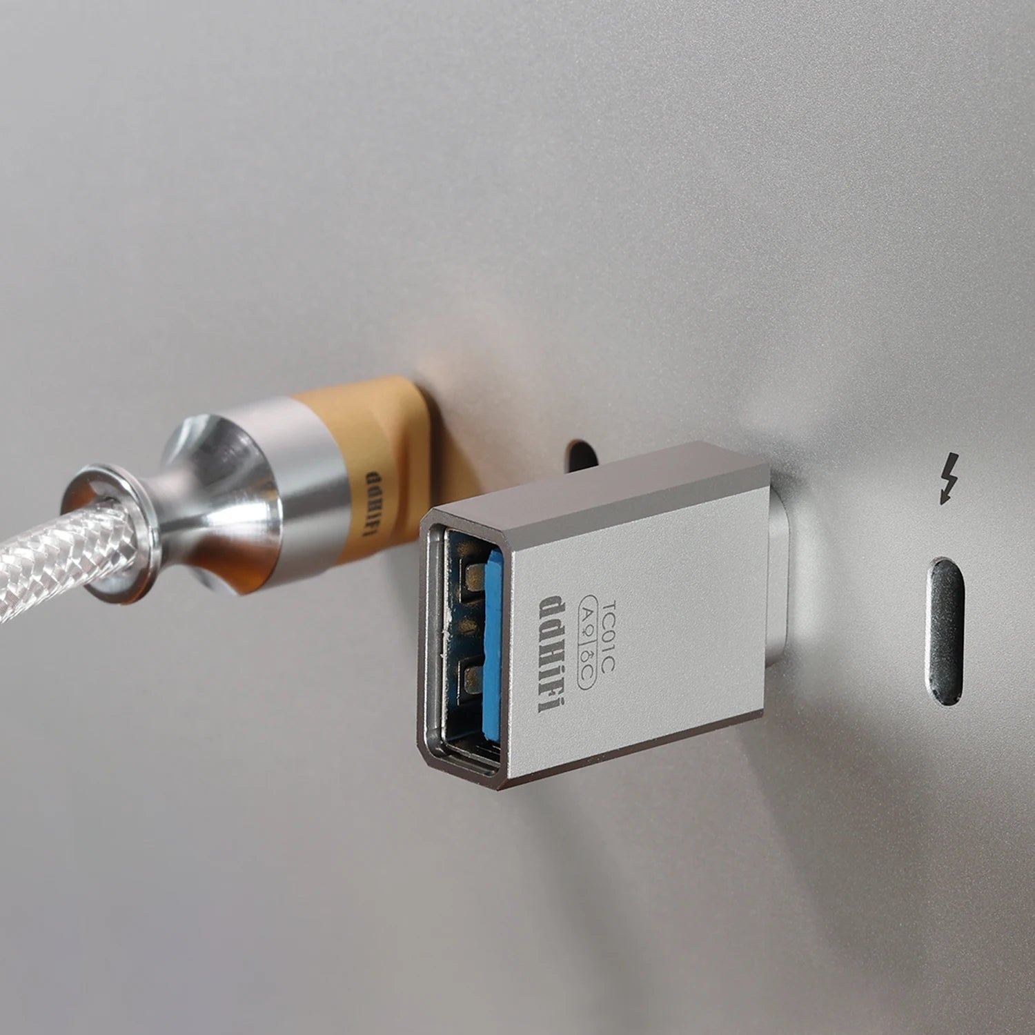 DD ddHiFi TC01A / TC01C High-Quality Gold-Plated USB-A to USB-C Converter HiFiGo 