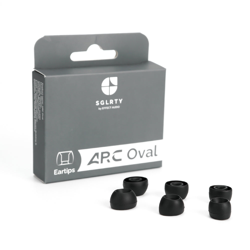 Effect Audio SGLRTY Arc Oval Eartips for 4-4.5mm Nozzle
