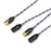 DDHIFI BC30XLR Balanced XLR 3Pin Shielding Signal Cable HiFiGo BC30XLR-75mm 