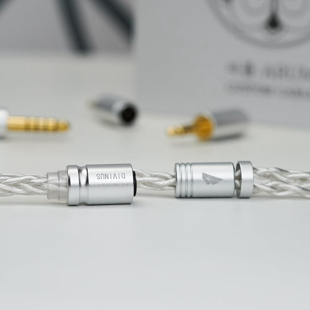 Divinus ARUM 7N OCC 8 Core Earphone Cable with 2Pin 0.78 / MMCX