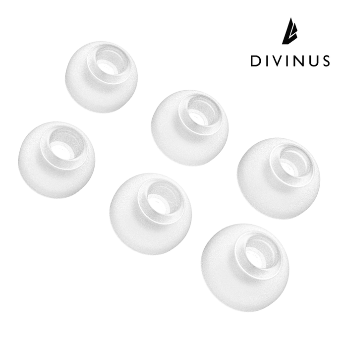 Divinus Velvet APP Eartips For 3mm-5mm Nozzle HiFiGo 