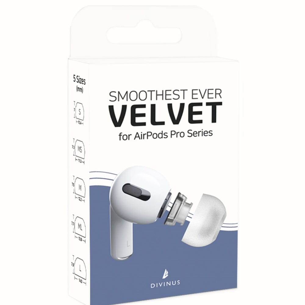 Divinus Velvet APP Eartips For 3mm-5mm Nozzle HiFiGo 