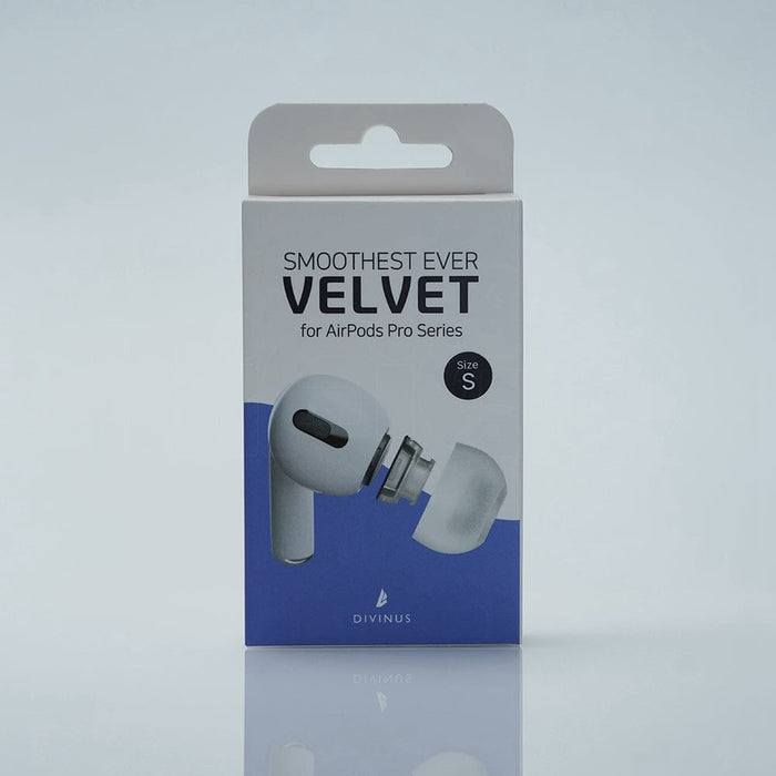 Divinus Velvet Eartips For AirPods Pro Series-APP For 3mm-5mm Nozzle HiFiGo Velvet APP-S(3 Pairs) 