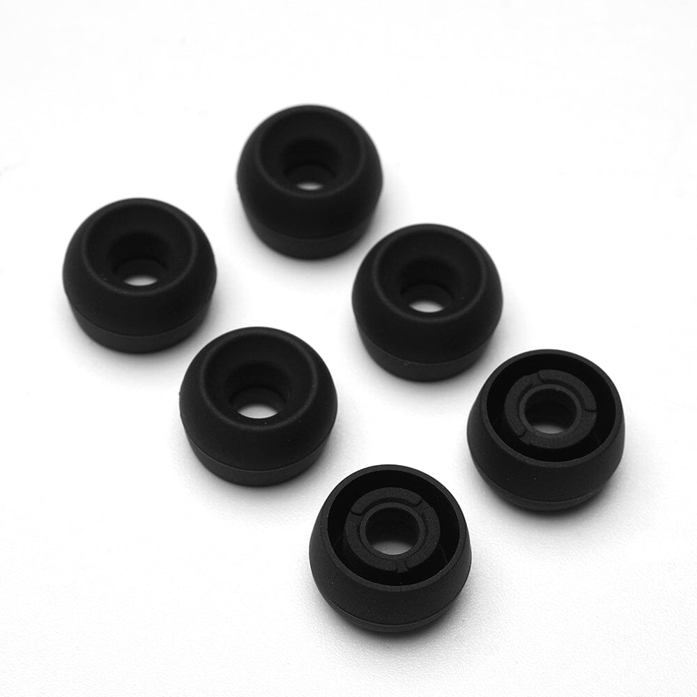 DIVINUS Velvet Wide Bore Silicone Eartips For 4-6mm Nozzle HiFiGo 